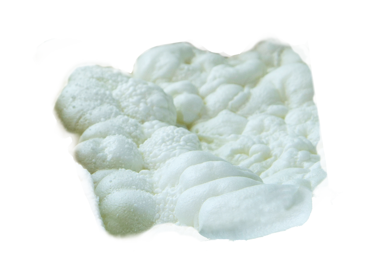 Isolering skum Isoleringskoncept